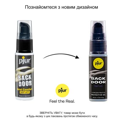Розслаблювальний анальний гель pjur backdoor Serum 20 мл, створює плівку, висококонцентрований