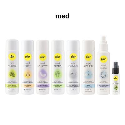 Лубрикант на водній основі pjur MED Vegan glide (100 мл), тільки веганські інгредієнти Лубрикант на водній основі pjur MED Vegan glide (100 мл), тільки веганські інгредієнти