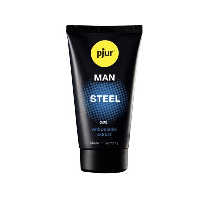 Гель для пеніса стимулювальний pjur MAN Steel Gel (50 мл) з екстрактом паприки та ментолом
