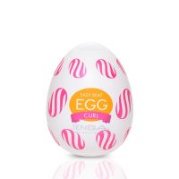 Мастурбатор-яйце Tenga Egg Curl з рельєфом із шишечок Мастурбатор-яйце Tenga Egg Curl з рельєфом із шишечок
