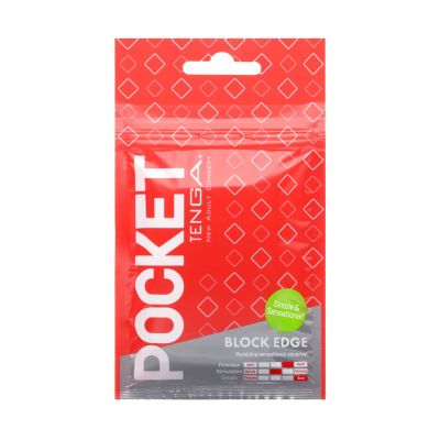 Мастурбатор TENGA Pocket Block Edge Мастурбатор TENGA Pocket Block Edge