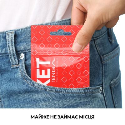 Мастурбатор TENGA Pocket Block Edge Мастурбатор TENGA Pocket Block Edge