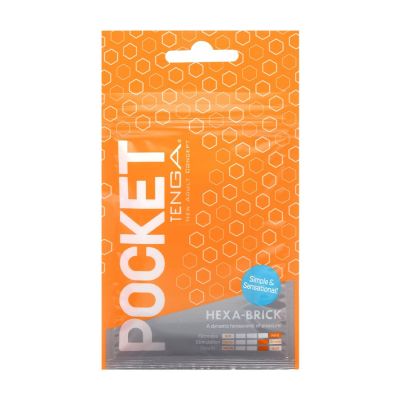 Мастурбатор TENGA Pocket Hexa-Brick Мастурбатор TENGA Pocket Hexa-Brick