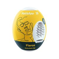 Самозмащувальний мастурбатор-яйце Satisfyer Masturbator Egg Fierce, одноразовий, не потребує змазки Самозмащувальний мастурбатор-яйце Satisfyer Masturbator Egg Fierce, одноразовий, не потребує змазки