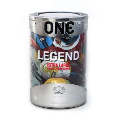 Набір презервативів ONE Legend Extra Large, 100 шт., мегапак-тюб