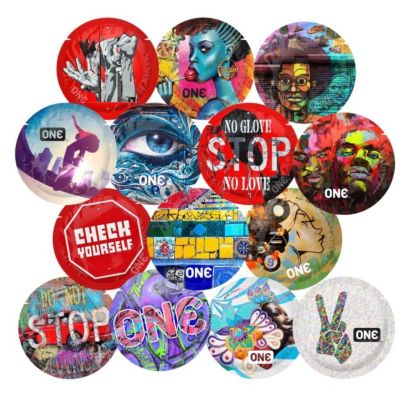 Презерватив ONE Street Art Collection (1 шт.)