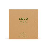 Презервативи LELO HEX Condoms Organic 36 Pack, тонкі та суперміцні