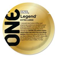 Презерватив ONE Legend Extra Large (1 шт.) Презерватив ONE Legend Extra Large (1 шт.)