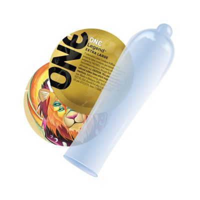 Презерватив ONE Legend Extra Large (1 шт.) Презерватив ONE Legend Extra Large (1 шт.)