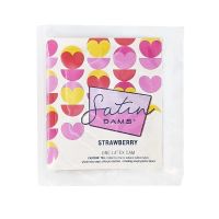 Латексна серветка Satin Dams Strawberry 1 шт Латексна серветка Satin Dams Strawberry 1 шт