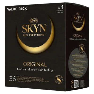 Безлатексні преміум-презервативи SKYN Original 36 шт Безлатексні преміум-презервативи SKYN Original 36 шт