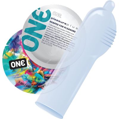 Презерватив ONE Pleasure Plus (1 шт.) Презерватив ONE Pleasure Plus (1 шт.)