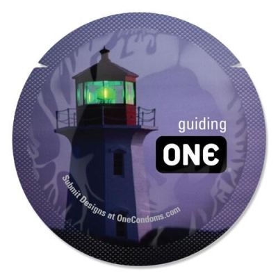 Презерватив ONE Glowing Pleasures (1 шт.)