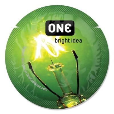 Презерватив ONE Glowing Pleasures (1 шт.)