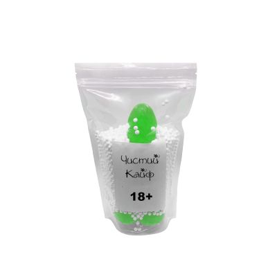 Крафтове мило-член із присоскою Чистий Кайф Green size L, натуральне Крафтове мило-член із присоскою Чистий Кайф Green size L, натуральне