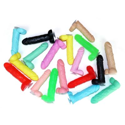 Крафтове мило-член із присоскою Чистий Кайф Violet size L натуральне Крафтове мило-член із присоскою Чистий Кайф Violet size L натуральне