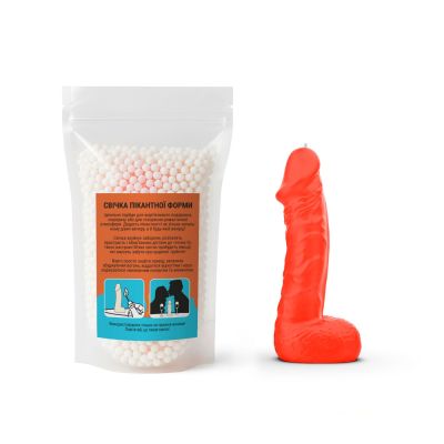 Свічка у вигляді члена Чистий Кайф LARGE Orange Свічка у вигляді члена Чистий Кайф LARGE Orange