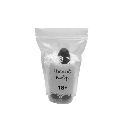 Крафтове мило-член із присоскою Чистий Кайф Black size L, натуральне Крафтове мило-член із присоскою Чистий Кайф Black size L, натуральне