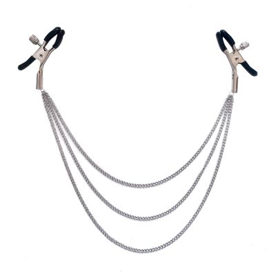 Затискач для сосків Art of Sex — Nipple Jewerlry Three Chains