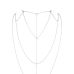 Ланцюжок для спини Bijoux Indiscrets Magnifique Back and Cleavage Chain — Silver, прикраса для тіла
