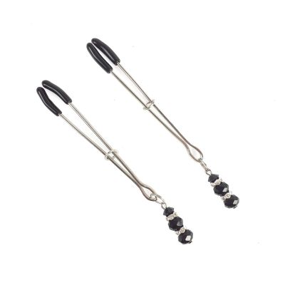 Затискач для сосків Art of Sex — Nipple Clamps Lovely Black Затискач для сосків Art of Sex — Nipple Clamps Lovely Black