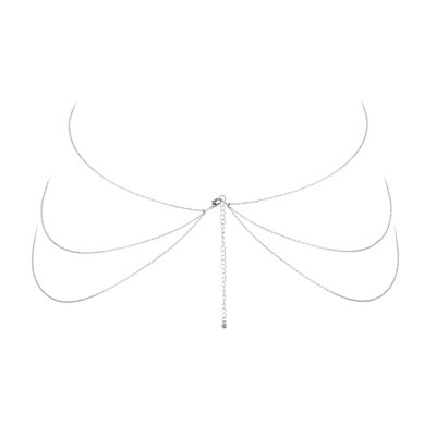 Ланцюжок для тіла Bijoux Indiscrets Magnifique 8 Body Chain — Silver, прикраса для тіла