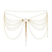 Ланцюжок-трусики або ліф Bijoux Indiscrets Magnifique Waist Chain — Gold, прикраса на тіло