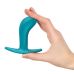 Анальна пробка Fun Factory BOOTIE M Aquamarine, діаметр 3,3 см, тонкий обмежувач Анальна пробка Fun Factory BOOTIE M Aquamarine, діаметр 3,3 см, тонкий обмежувач