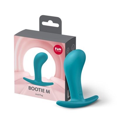 Анальна пробка Fun Factory BOOTIE M Aquamarine, діаметр 3,3 см, тонкий обмежувач Анальна пробка Fun Factory BOOTIE M Aquamarine, діаметр 3,3 см, тонкий обмежувач