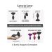 Силіконова анальна пробка Love To Love OPEN ROSES L SIZE — BLACK ONYX