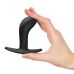 Анальна пробка Fun Factory BOOTIE M Black, діаметр 3,3 см, тонкий обмежувач Анальна пробка Fun Factory BOOTIE M Black, діаметр 3,3 см, тонкий обмежувач