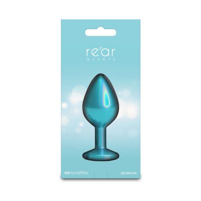 Анальна пробка NS Novelties Rear Assets - Iridescent Pink - Medium - Teal
