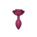 Силіконова анальна пробка Love To Love OPEN ROSES M SIZE — PLUM STAR