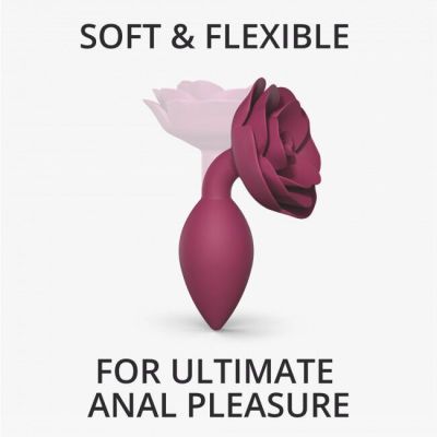 Силіконова анальна пробка Love To Love OPEN ROSES M SIZE — PLUM STAR Силіконова анальна пробка Love To Love OPEN ROSES M SIZE — PLUM STAR