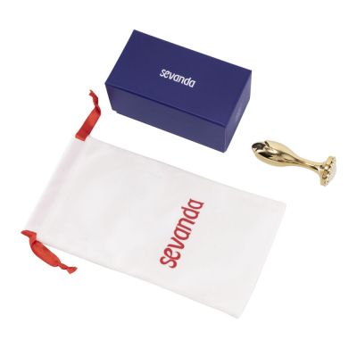 Анальна пробка LOCKINK SEVANDA Pearl Rose-shape Anal Plug Анальна пробка LOCKINK SEVANDA Pearl Rose-shape Anal Plug