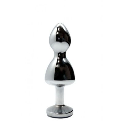 Анальна пробка Wooomy Lollypop Double Ball Metal Plug S Анальна пробка Wooomy Lollypop Double Ball Metal Plug S