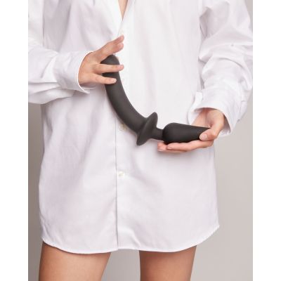 Анальна пробка з дилдо 2в1 Strap-On-Me SWITCH PLUG-IN DILDO Black XXL, діаметр 5,2/3,9 см Анальна пробка з дилдо 2в1 Strap-On-Me SWITCH PLUG-IN DILDO Black XXL, діаметр 5,2/3,9 см