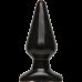 Анальна пробка Doc Johnson Smooth Classic Large - Black, макс. діаметр 5,7 см