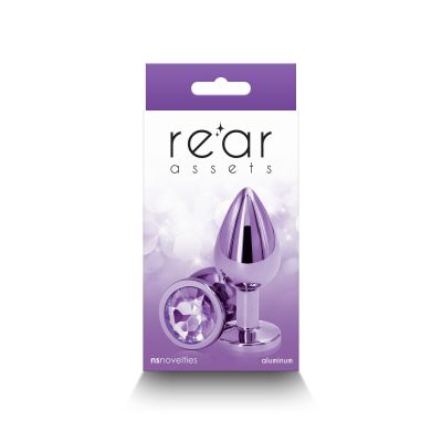 Анальна пробка NS Novelties Rear Assets - Medium - Purple
