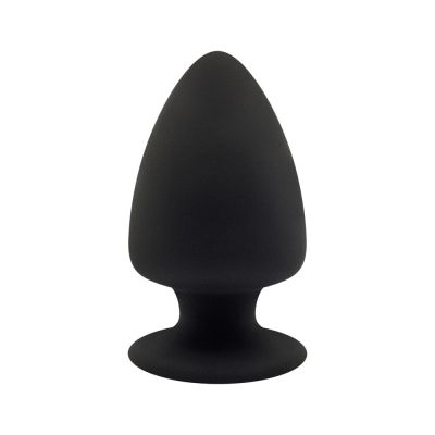 Анальна пробка SilexD (Model 1 size M) двошарова, силікон + Silexpan, діаметр 6,2 см