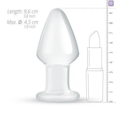 Скляна анальна пробка Gildo Glass Buttplug No. 25 Скляна анальна пробка Gildo Glass Buttplug No. 25