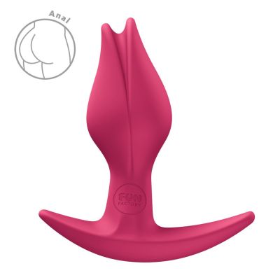 Анальна пробка Fun Factory BOOTIE FEM Raspberry, у вигляді бутона, діаметр 2,9 см, тонкий обмежувач