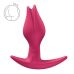 Анальна пробка Fun Factory BOOTIE FEM Raspberry, у вигляді бутона, діаметр 2,9 см, тонкий обмежувач
