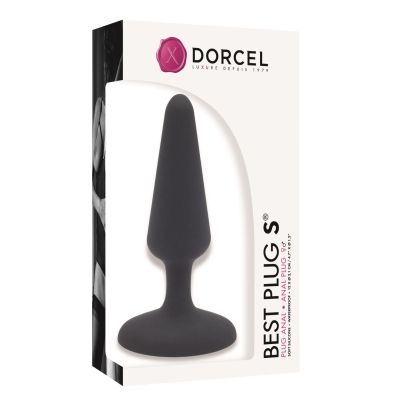 Анальна пробка Dorcel Best Plug S, м'який силікон Soft Touch, макс. діаметр 3,1 см