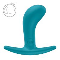Анальна пробка Fun Factory BOOTIE S Aquamarine, діаметр 2,8 см, тонкий обмежувач Анальна пробка Fun Factory BOOTIE S Aquamarine, діаметр 2,8 см, тонкий обмежувач