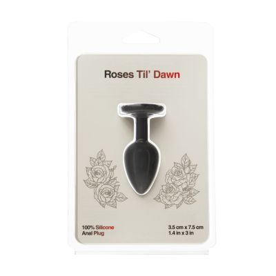 Анальна пробка BMS Roses Til’ Dawn Silicone Anal Plug Small