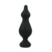 Анальна пробка Adrien Lastic Amuse Big Black (L) з двома переходами, макс. діаметр 4,4 см Анальна пробка Adrien Lastic Amuse Big Black (L) з двома переходами, макс. діаметр 4,4 см