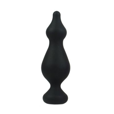 Анальна пробка Adrien Lastic Amuse Big Black (L) з двома переходами, макс. діаметр 4,4 см Анальна пробка Adrien Lastic Amuse Big Black (L) з двома переходами, макс. діаметр 4,4 см