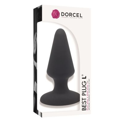 Анальна пробка Dorcel Best Plug L, м'який силікон Soft Touch, макс. діаметр 5,1 см Анальна пробка Dorcel Best Plug L, м'який силікон Soft Touch, макс. діаметр 5,1 см