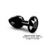 Металева анальна пробка із прикрасою у вигляді кристалу Dorcel - Diamond Plug BLACK S Металева анальна пробка із прикрасою у вигляді кристалу Dorcel - Diamond Plug BLACK S